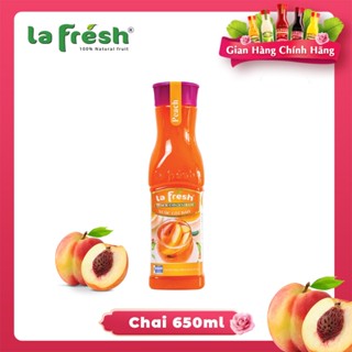 Nước Cốt Đào Lafresh Đà Lạt Chai 650ml