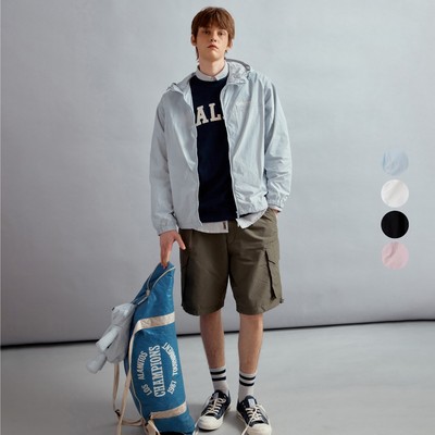 Áo Khoác WHO.A.U Steve Packable Windbreaker_WHJJF2508U