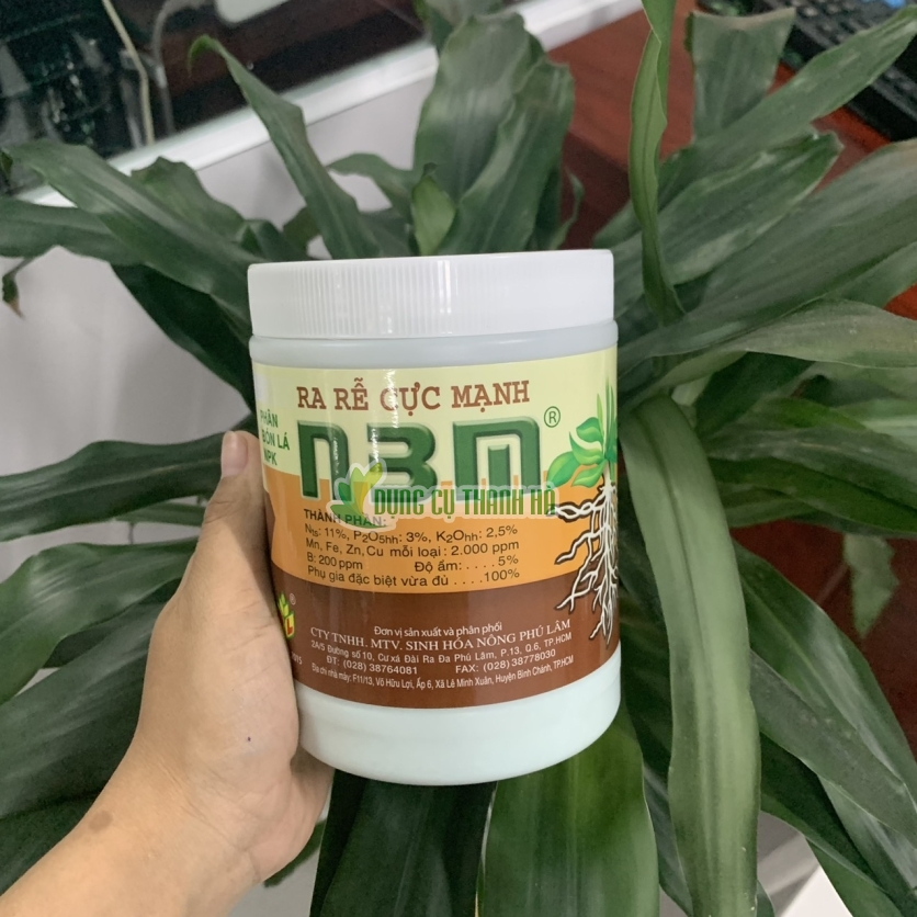 Kích rễ N3M, phân bón n3m lọ 500g dạng bột kích rễ cho cây