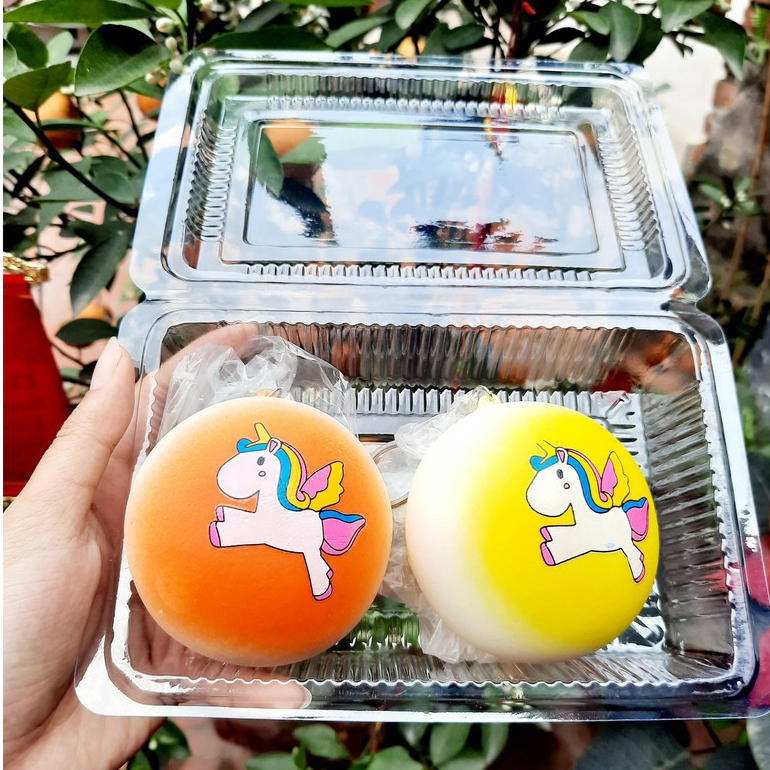 100 Hộp nhựa C55- H55 Đựng Bánh Bông LAn - Sukem