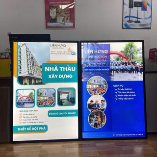 Khung Tranh Điện, Hộp Đèn Nắp Hít 80x120cm Treo Tường Làm Menu, Poster Quảng Cáo | Tân Hải Thái
