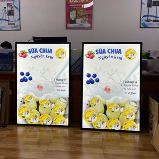 Khung Tranh Điện, Hộp Đèn Nắp Hít 80x120cm Treo Tường Làm Menu, Poster Quảng Cáo | Tân Hải Thái
