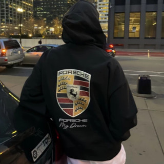 Áo hoodie zip/ áo hoodie PORSCHE Nam Nữ Chất nỉ Bông Cao Cấp Chuẩn Form Unisex Chính Hãng Xịn Xò