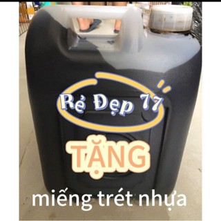 DẦU HẮC - NHỰA ĐƯỜNG LỎNG QUÉT CHỐNG THẤM KHÔNG CẦN NẤU CHẢY CAL 5LIT(Tặng miếng gạt nhựa)