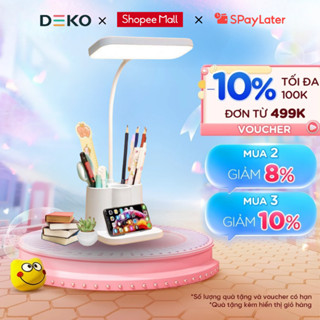 Đèn Bàn Học Tích Điện Có Nút Cảm Ứng Kèm 3 Chế Độ Ánh Sáng Phù Hợp Bảo Vệ Mắt Nhựa ABS An Toàn