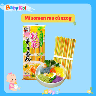  Mì Somen Nisshin Rau củ nội địa Nhật cho bé 