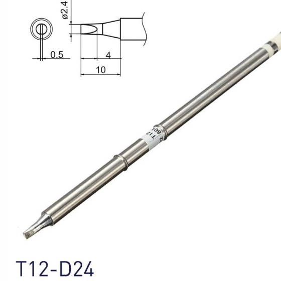MŨI HÀN HAKKO NHẬT BẢN T12-D24 | Công suất 70W