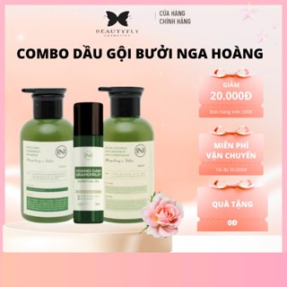 [COMBO 3 MÓN] DẦU GỘI BƯỞI NGA HOÀNG MACCADIN  +TINH DẦU BƯỞI NGA HOÀNG +GEL Ủ BƯỞI DỪA NGA HOÀNG (Chuẩn hãng)