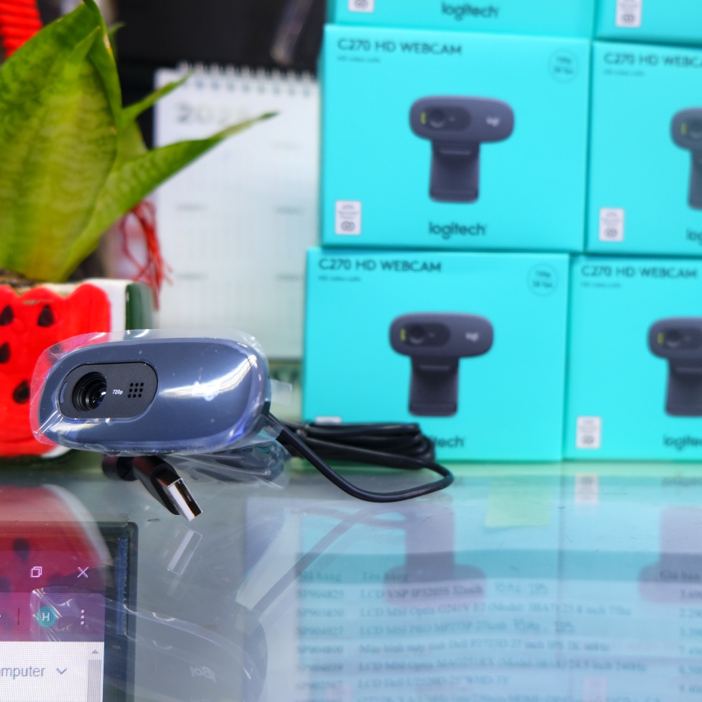 𝐖𝐞𝐛𝐜𝐚𝐦 𝐋𝐨𝐠𝐢𝐭𝐞𝐜𝐡 𝐇𝐃 𝐂𝟐𝟕𝟎- 𝐓𝐢́𝐜𝐡 𝐡𝐨̛̣𝐩 𝐦𝐢𝐜 𝐤𝐡𝐮̛̉ 𝐭𝐢𝐞̂́𝐧𝐠 𝐨̂̀𝐧- chính hãng