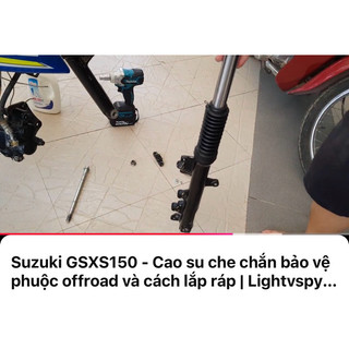 Cao Su Phuộc , Bảo Vệ Ty Phuộc Xe Máy [ 1 Đôi ]