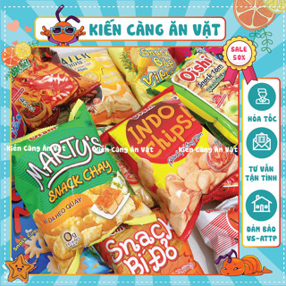 (GÓI LỚN 32G) Bim bim Oishi đủ vị hàng chính hãng