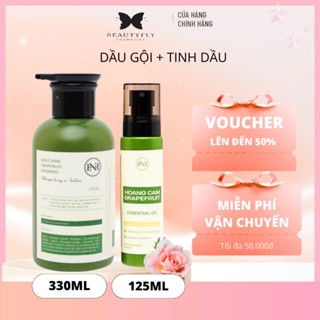 [Combo 2 món] Dầu gội bưởi Nga Hoàng chai 330ml+ Tinh dầu bưởi Nga Hoàng giảm rụng tóc, kích thích mọc tóc