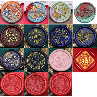 Dấu đồng đóng sáp niêm phong châu Âu Wax Sealing
