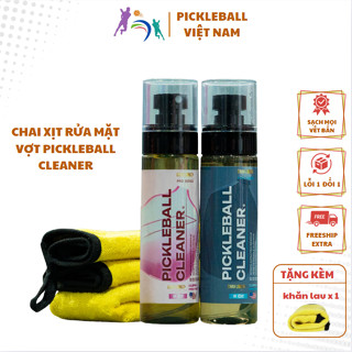Chai xịt vệ sinh mặt vợt Pickleball Cleaner mẫu mới,làm sạch,bảo vệ và tăng cường độ bền cho mặt vợt