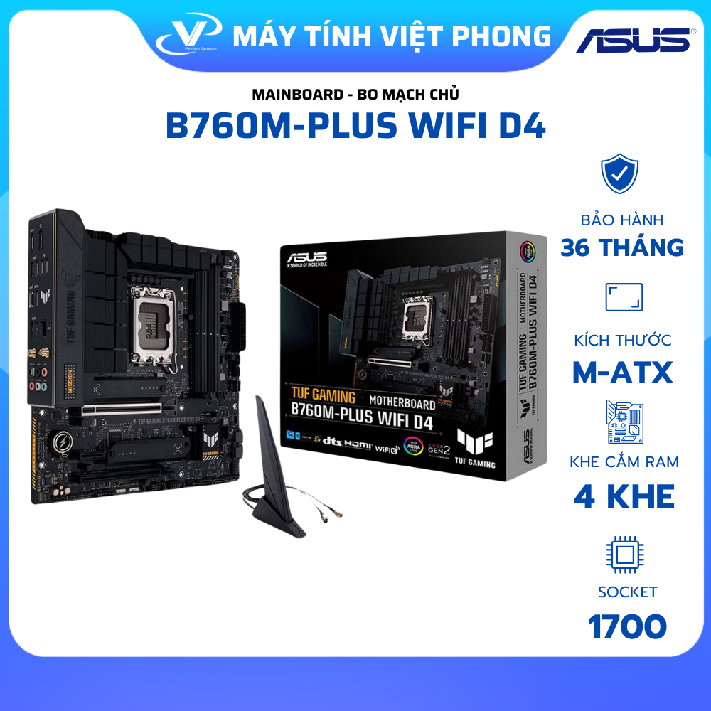 [FULL VAT] MAINBOARD ASUS TUF GAMING B760M-PLUS WIFI D4
