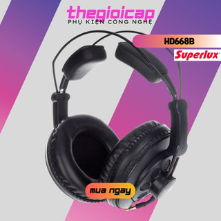 Tai nghe kiểm âm superlux hd668b cao cấp