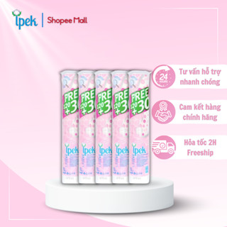 [Đơn từ 179k tặng 1 mặt nạ] Combo 5 gói bông tẩy trang Ipek 150 miếng (5 x 150 miếng)
