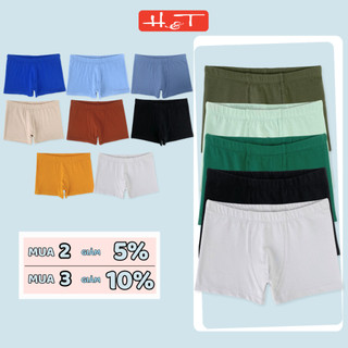 Combo 3 quần lót bé trai HTKIDS cho bé tập mặc từ 10-30kg, chất cotton mềm mịn thoáng mát - QCBT002