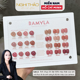 Set sơn thạch đục hồng RAMYLA 12 màu Nghi Thảo
