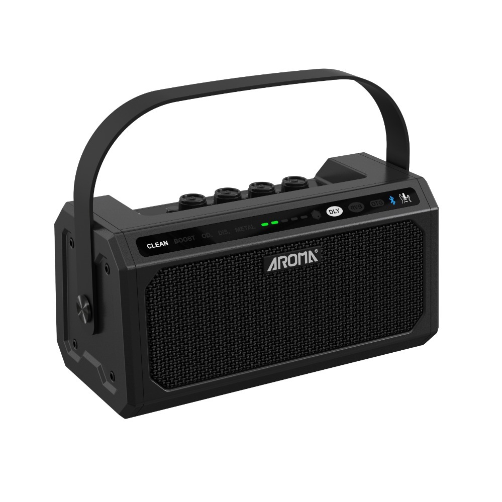 Amplifier Electric Guitar AROMA TG08 Pin Sạc