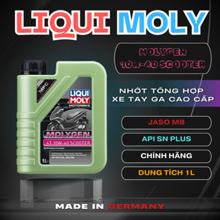 Dầu nhớt xe tay ga LIQUI MOLY MOLYGEN 4T 10W40 SCOOTER 1L Đại Lý Chính Hãng (21719)