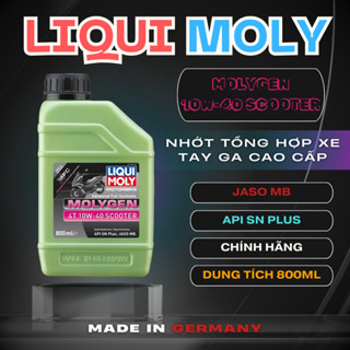 Dầu nhớt xe tay ga LIQUI MOLY MOLYGEN 4T 10W40 SCOOTER 800ml Chính hãng - 21896