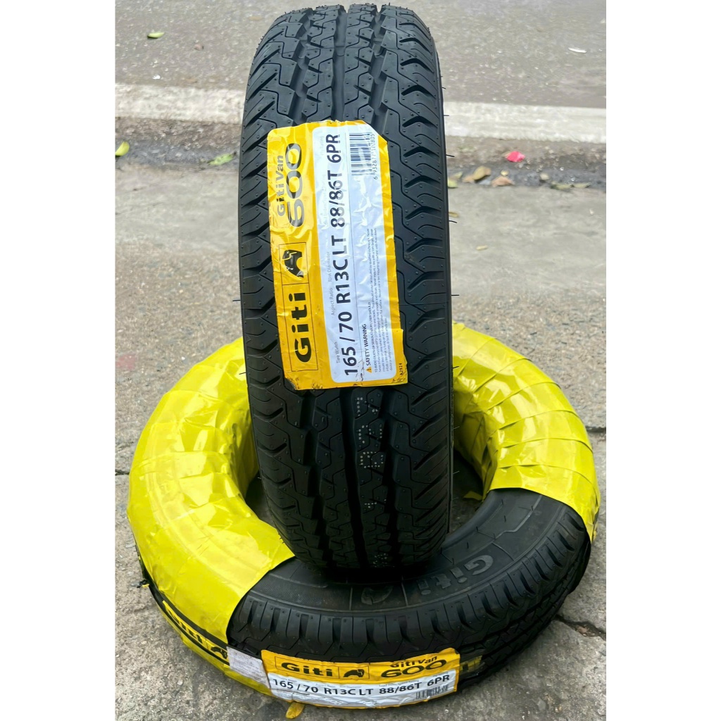 Lốp xe ô tô Giti 165/70R13C 88/86T 6PR LT GitiVan 600 DÒNG C - Bảo hành 12 vạn km - Thegioilop