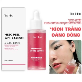 Serum Meso Peel THE HIGH dưỡng da căng bóng không bong không đỏ rát xoá nám mụn trắng da 50ml