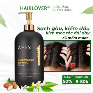  Dầu gội chống gàu giảm rụng kiềm dầu thuần chay Amey Anti Dandruff 800ml Chính hãng 