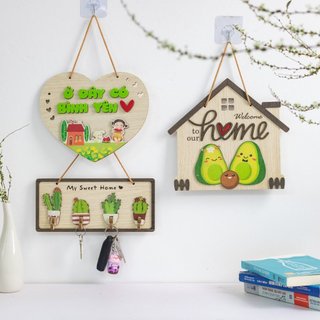 Combo 3 Bảng Gỗ Trang Trí (được chọn mẫu)