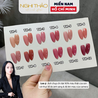Sơn gel thạch đục hồng lẻ màu RAMYLA Nghi Thảo