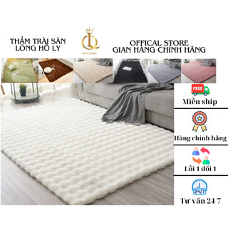 Thảm Lông Chồn Cao Cấp - Sự Lựa Chọn Tốt Nhất - Thảm Trải Sàn Khổ Lớn Decor trang trí phòng ngủ