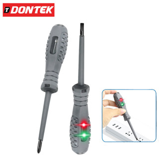 Bút Thử Điện Cảm Ứng Đầu Tua Vít Thông Minh DONTEK Có Từ Tính Đo Thông Mạch Dòng Điện Dây Đứt Ngầm Có Đèn Cảm Ứng