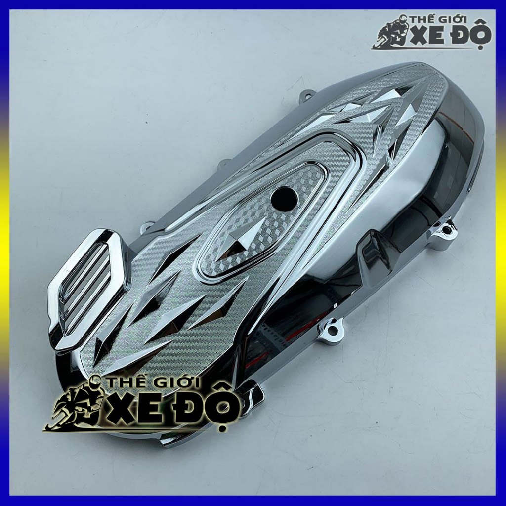 Ốp lốc máy Sh mode xi mạ crom cho xe Sh mode 2020, 2021, 2022, 2023, 2024, 2025 - phụ kiện đồ chơi ố