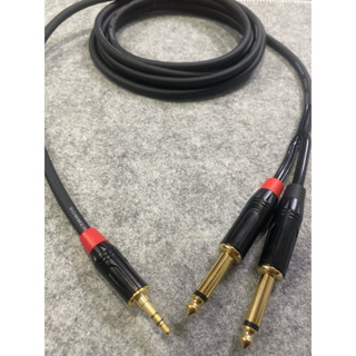  Dây 3.5 ra 2 đầu 6ly dây mềm dẻo chống nhiễu giá 1 dây 