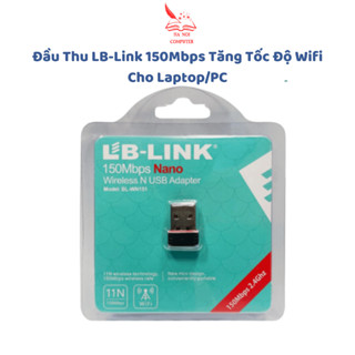  Đầu USB Thu Sóng Wifi Cho PC NHT Books LB-Link 150Mbps Tăng Tốc Độ Wifi Cho Laptop PC 