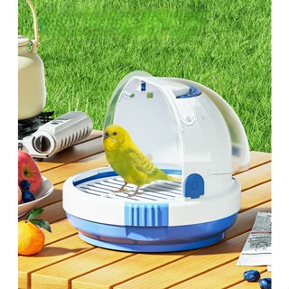  Lồng du lịch cho chim vẹt lovebird chuột hamster sóc bay trong suốt làm bằng nhựa Polystyrene hộp vận chuyển 