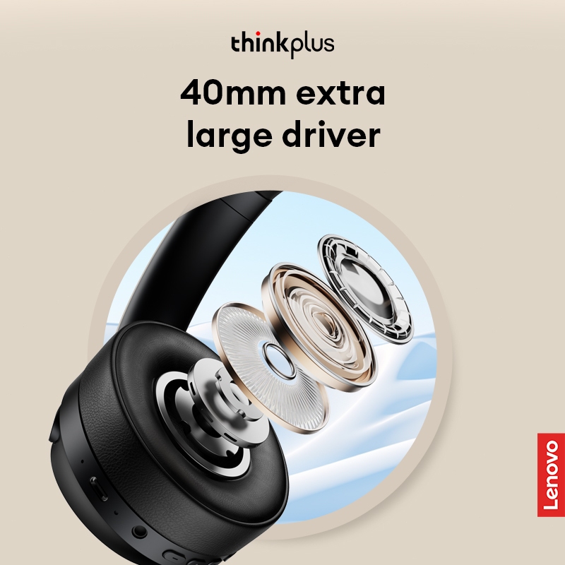 Tai Nghe Bluetooth Lenovo TH46 Chơi Game Không Dây Khử Tiếng ồn Chất Lượng âm Thanh HD Bluetooth 5.4 | BigBuy360 - bigbuy360.vn