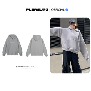 [Không Xù Lông] Áo Hoodie Nỉ Lông Cáo PLEASURE Tráng Gương Bạc/Grey Boxy Form Rộng Unisex Nam Nữ Local Brand PL0