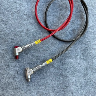 Dây dầu hel bấm đầu Adapter inox 304 90 độ lắp đặt nhiều dòng xe