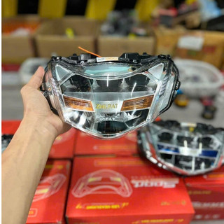 Pha đèn led 2 tầng ZHI.PAT Future 125 - Wave 125 fi - Fuled chính hãng