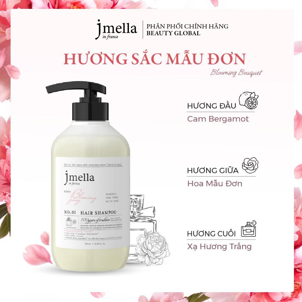Dầu gội đầu Hương hoa mẫu đơn JMELLA IN FRANCE BLOOMING PEONY HAIR SHAMPOO