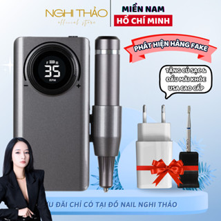 Máy mài móng tích điện cầm tay JELIVA Nghi Thảo