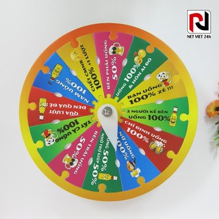 Vòng Quay Ăn Nhậu khổ 24cm
