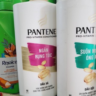 Dầu gội pantene 650ml ngăn rụng tóc, suôn mượt