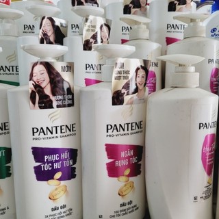 Dầu gội pantene 650ml ngăn rụng tóc, suôn mượt