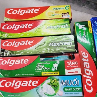 Kem đánh răng colgate đủ vị