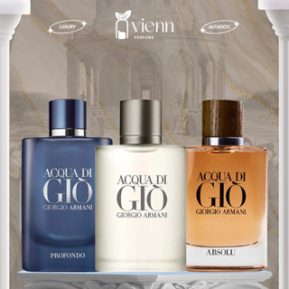  Nước Hoa Nam Aqua Di Gio Xanh Giò Trắng Giò Nâu Chính Hãng Hương mùa hè bản 10ml - VIENN PERFUME 