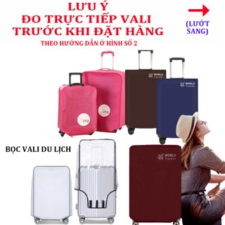 Vỏ bọc bảo vệ vali du lịch trong suốt chống bụi chống trầy xước