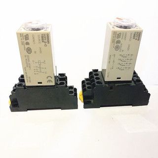 RELAY TIMER RƠLE THỜI GIAN H3Y-2, H3Y-4 (CẢ BỘ KÈM ĐẾ)